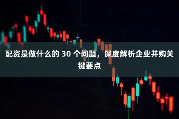 配资是做什么的 30 个问题，深度解析企业并购关键要点
